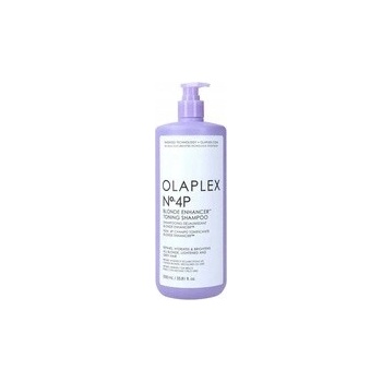 Olaplex No.4P Blonde Enhancer Tónovací šampón pre blond vlasy 1000 ml
