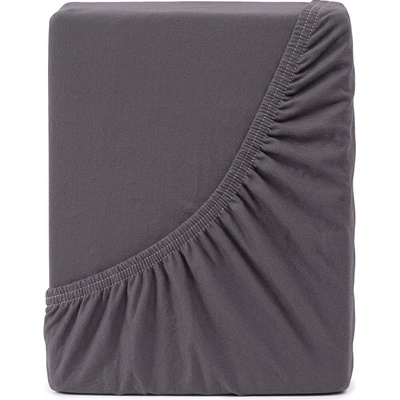 4Home jersey prostěradlo Ideál antracit 200x200