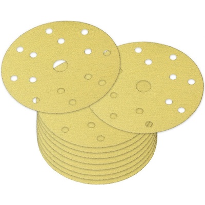 DEMA Brúsny papier pre excentrickú brúsku 150 mm P80, 10 ks