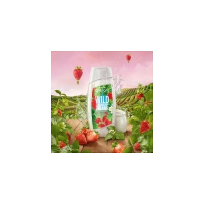 Avon Senses Wild Dreams krémový sprchový gel s vůní lesní jahody 500 ml
