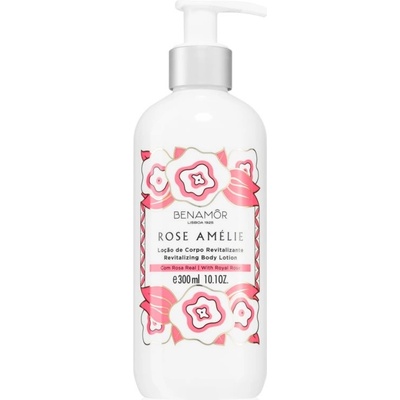 Benamôr Rose Amélie Loção Corporal revitalizující tělové mléko 300 ml