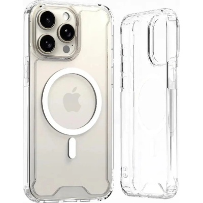 HQWear Кейс Clear Corner Case MagSafe заiPhone 16 Pro Max, прозрачен (Masgafe Clear corner Case for iPhone 16 Pro Max)