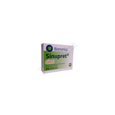 Sinupret akut por.tbl.obd.20x160mg