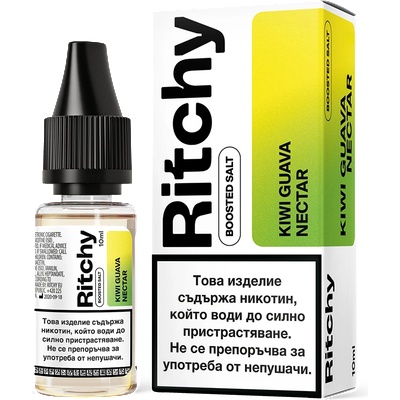 никотинови соли Ritchy Salt 10ml Kiwi Guava Nectar 10мг