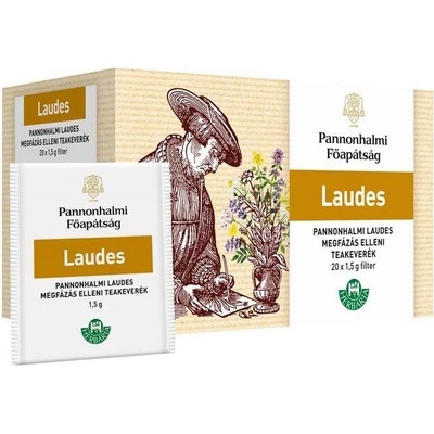 Herbária Pannonhalma Laudes bylinný čaj na prechladnutie 20 ks