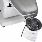 AZZURRO Dust absorber for pedicure Azzurro F-18 chrome
