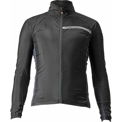 Castelli Squadra Stretch jacket svetlá čierna