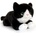 Keel Toys Черна котка с бели петна, 32 см (sc2648)