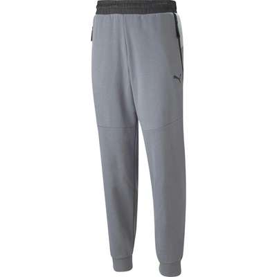 Puma ALPHA HOLIDAY SWEATPANTS FL B sivá čierna tmavo sivá
