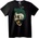 NOONEBRAND Тениска с череп Мохок - 6XL, Black