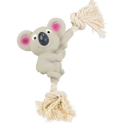 Hip Hop latexová koala na bavlnenom lane so zvukom 24 cm