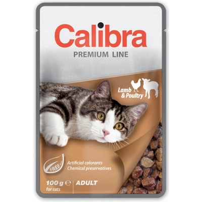 Calibra Cat Premium Adult Lamb & Poultry 24 x 100 g