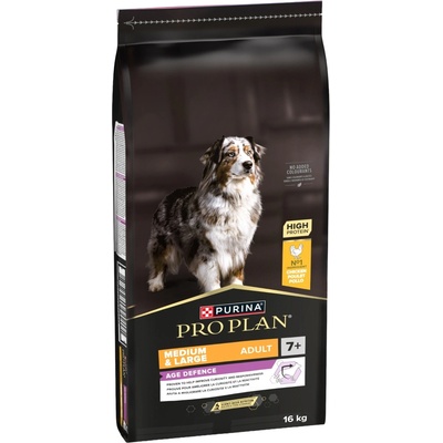 Pro Plan Medium & Large Adult 7+ Age Defence Chicken 16 kg