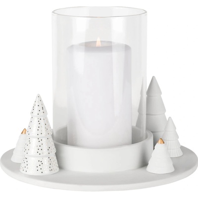 Räder Svícen TANNEN z porcelánu a skla
