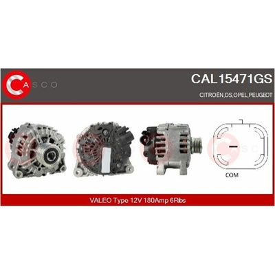 Alternátor CASCO Genuine CAL15471GS