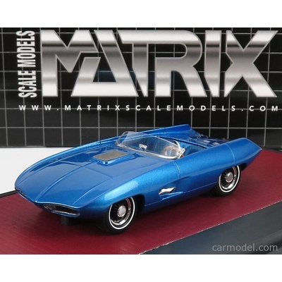 Matrix scale models Pontiac Vivant 77 Adams Spider 1965 modrá Met 1:43