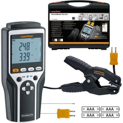 Laserliner Контактен термометър с двоен вход Laserliner ThermoMaster Plus Set (082.036A)