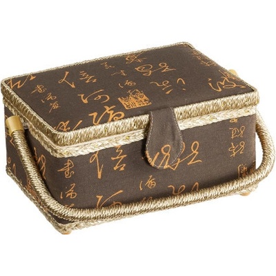 Bellatex BOX na šití hnědý - 24x17,5x13 cm – Zboží Dáma Bellatex BOX na šití hnědý - 24x17,5x13 cm – Zboží Dáma