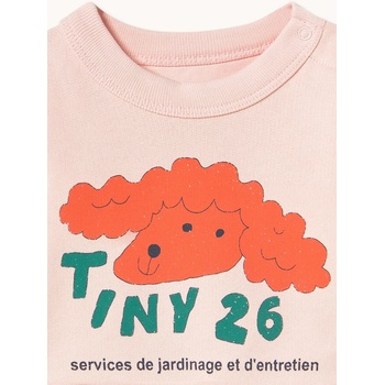 Tinycottons Бебешки памучен суичър Tinycottons RED DOG BABY SWEATSHIRT (SS26.151)