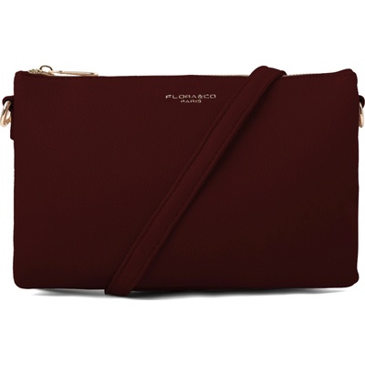 Flora & Co dámska crossbody kabelka 2388 Rouge Fonce