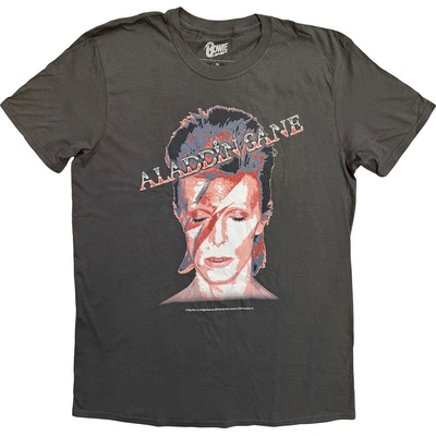 David Bowie Aladdin Sane Charcoal Grey M Риза (BOWTS12MC02)
