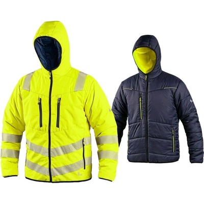 CXS pánska reflexná bunda CHESTER HI VIS žltá