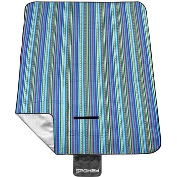 Spokey Picnic MARINE Pikniková deka s popruhom 180 x 210 cm
