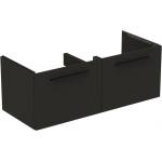 Ideal Standard i. life B стенен долен шкаф, матово карбоново сиво, 2 чекмеджета, 120 см (T5277NV)