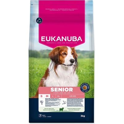 Eukanuba Senior Small & Medium rich in lamb 12 kg
