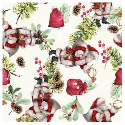Obrus PVC 3581197, metráž, 20 m x 140 cm, vianočný motív VI. , IMPOL TRADE