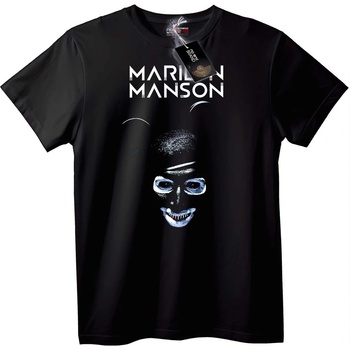 NOONEBRAND Тениска Marilyn Manson Череп - 7XL, White