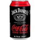Jack Daniel's and Coca-Cola Zero 330 ml