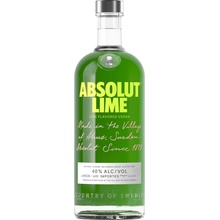 Absolut Lime 40% 0,7 l (holá láhev)
