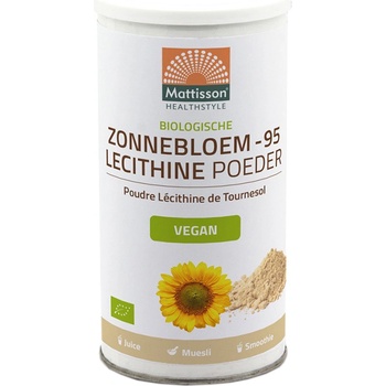 Mattisson Healthstyle Organic Sunflower Lecithin, 180 g, Mattisson Healthstyle (MT2355)