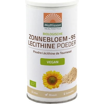 Mattisson Healthstyle Organic Sunflower Lecithin, 180 g, Mattisson Healthstyle (MT2355)