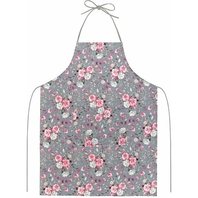 BELLATEX Zástěra Adéla 67 × 84 cm 7750/235 růžové květy