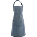 Tiseco Home Studio Modrá bavlněná zástěra