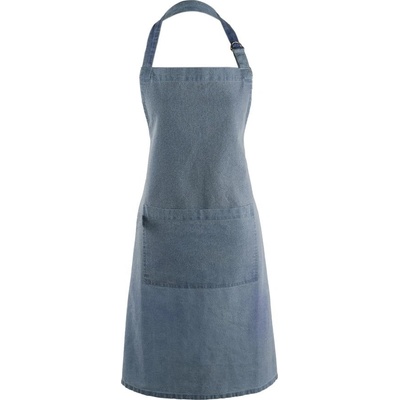 Tiseco Home Studio Modrá bavlněná zástěra