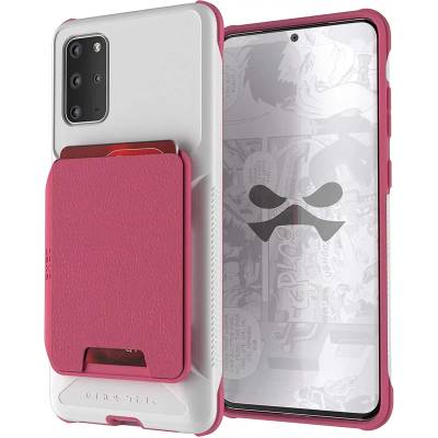 Ghostek - Samsung Galaxy S20 Plus Wallet Case Exec 4, Pink (GHOCAS2430)