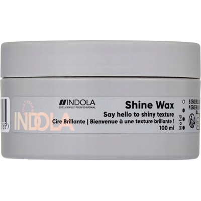 Indola Styling Shine Wax, silný vosk pro lesk vlasů, 100 ml