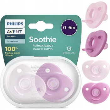 Avent Soothie růžová