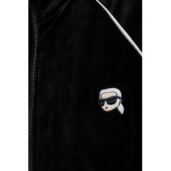 KARL LAGERFELD Суичър Karl Lagerfeld IKON в черно с изчистен дизайн B1W20029 (B1W20029)