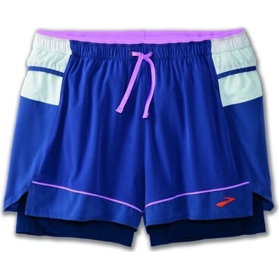 Brooks High Point 3" 2in1 Short W modrá