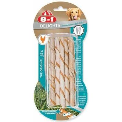 8in1 Beef Delights krútené žuvacie 55 g