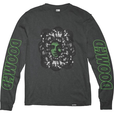 Etnies Doomed LS tee charocal heather