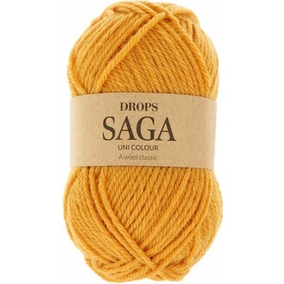 Drops Saga Uni 18 horčicová