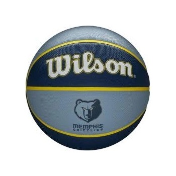 Wilson Баскетболна Топка Wilson Nba Team Tribute Memphis Син Естествен каучук