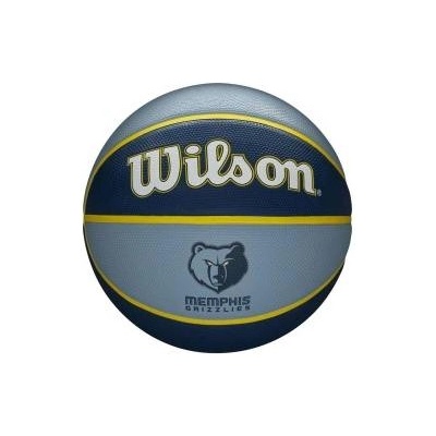 Wilson Баскетболна Топка Wilson Nba Team Tribute Memphis Син Естествен каучук