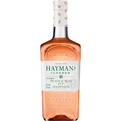 Hayman´s Hayman's Peach & Rose Cup 25% 0,7 l (holá láhev)