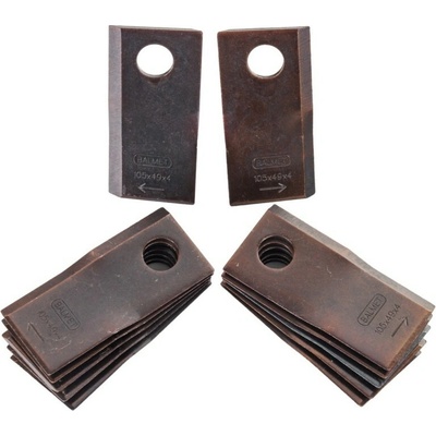Nôž 105x49x4mm Fi 19 šikmý 12ks. Samasz